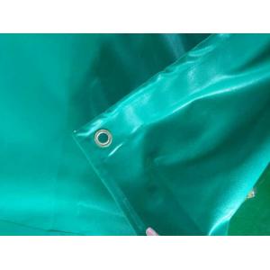 750g Flexible Fire Retardant Tarpaulin , Dirt Protection Clear Plastic Tarpaulin For Dam Protection