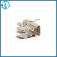 PCB Mount Nickel Plated Brass Siamese Fuse Clip For 5x20mm And 6x30mm Cartridge