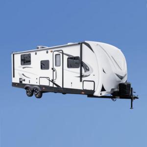 Elevatable Dining Table Fiberglass Camping Trailer Electric Sunshade Camping Caravan