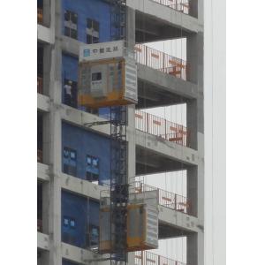 Q345 Steel Material Rack And Pinion Lift , SC200BG Construction Rack Pinion Elevator