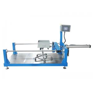 China Pedestal Base Furniture Testing Machines , Chairs Caster Durability Testing Equipment supplier