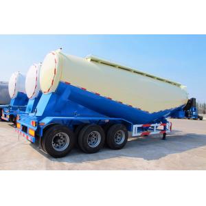 40m3 bulk cement tanker semi trailer 50ton load V type silo bulk powder tank trailer