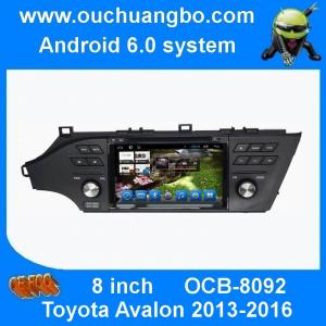 China Ouchuangbo car dvd gps navi android 6.0 for Toyota Avalon 2013-2016 with 1080P HD video decode playing via TF Card /USB supplier