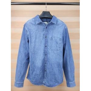 China Mens Slim Style Denim Coat Blue Color Lined Demin Jacket In - Stock Items supplier