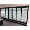 Glass Door Supermarket Refrigeration Equipment With Digital Temperature