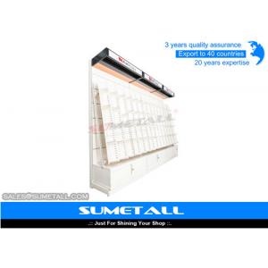Wire Metal Book Display Shelving Units , Book Display Rack For Supermarket / Library