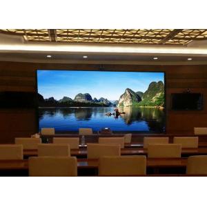 Indoor Pitch 4mm Led Display , SMD 2121 Full Color Led Electronic Board Wall