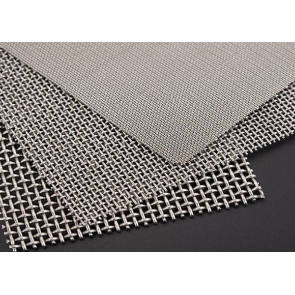 AISI316 Stainless Steel Filter Mesh with Up to 2000 mm Width and 10-120 mm Aperture for Extruder Screens