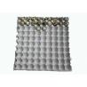 China Disposable White Paper Molded Quail Egg Carton / Egg Tray with 90 Cavities wholesale