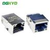 RJ45 1000/BASE-T 統合フィルタリングネットワークコネクタ SMD LCP 表面マウントインターフェイス DGKYD211Q106AB1A7CBS057