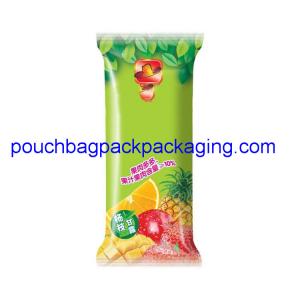 China Custom ice cream Popsicle lolly pouch pack, ice bag food grade supplier