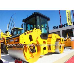 China Double drum vibratory road roller SR14D-3with 14ton operating weight with cummins engine supplier