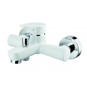 G 1/2 Inch Two Outlet Single Lever Bath Mixer Taps Bath Shower Faucet