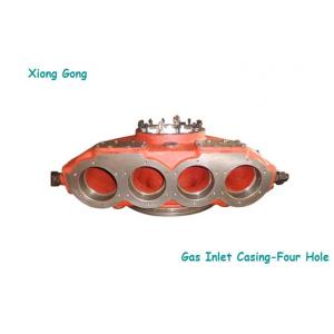 China Ship Diesel Engine Turbo Housing ABB VTR Series Gas Inlet Casing Four Hole supplier