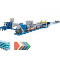 China ISO PVC Foam Board Extrusion Line 1220mm Product Width 3 - 20mm Thickness on sale