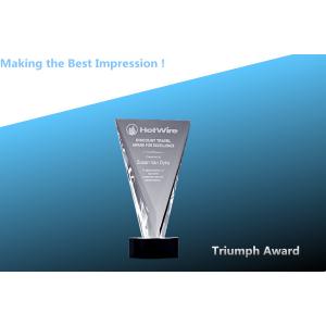 crystal triumph award/acrylic triumph award/crystal triumph trophy/acrylic trophy