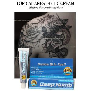 OUR Tattoo Numbing Cream Gel, that's better than any tattoo numbing cream on the market. It is our original, non-oily nu