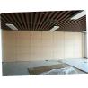 Melamine Surface Panel Height 5m Acoustic Room Dividers For Conference Room /