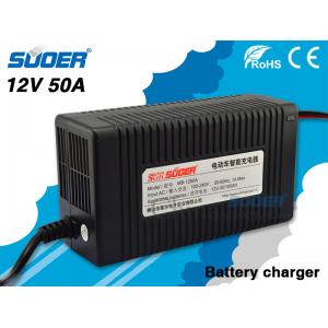 China Suoer Factory Price 50A Motorcycle Battery Charger 12Volt Electric Car Battery Charger wit supplier