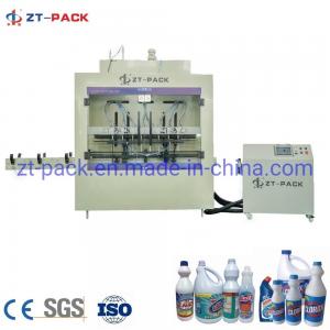 Automatic HCL Filler Packaging Line For Sodium Hypochlorite Flash Bleach Acid Filling