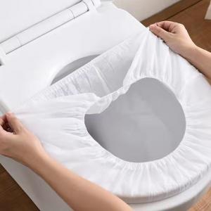 Waterproof Disposable Toilet Seat Covers For Travel Hotel Non Woven