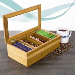 customized design for bamboo tea box tea packaging box with wholesale price