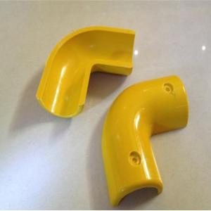 Lightweight Fiberglass Round Tube Fence Accessories Easy To Install