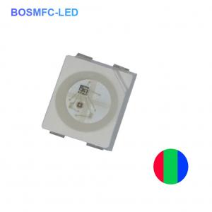 Super Bright SMD Multicolor LED  , 3528 SMD RGB LED 4 Pin For LED Strip