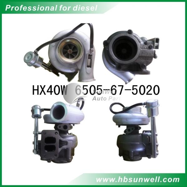 Komatsu S6D114 Turbocharger HX40W 6745-81-8230 Turbo for PC350-8 Excavator