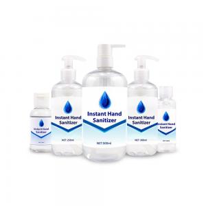 China Instant Waterless Hand Sanitizer Gel For Hotel / Household FDA CE Approved supplier