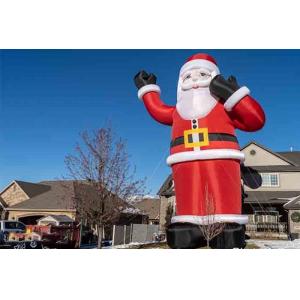 China Inflatable Santa Claus Giant Inflatable Christmas Decorations Santa Inflatables supplier