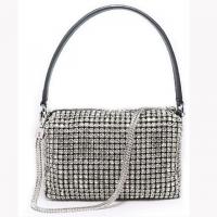 China Rhinestone Womens Messenger Handbag 17x6x11cm on sale