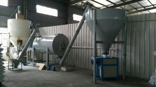 Factory Manufacturers Dry Mortar Plant Small Ceramic Tile Dry Mortar Production Line