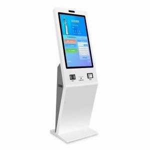 China 32 Inch Metal Touch Screen Self Service Kiosk Low Maintenance For Food Ordering supplier