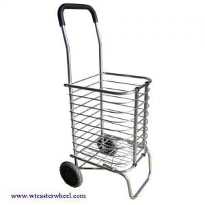 Shopping cart /Luggage Trolley Aluminium basket shopping cart