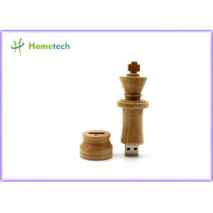 China Thumb International Chess Wooden USB Flash Drive 2.0 Memory For PC / Notebook wholesale