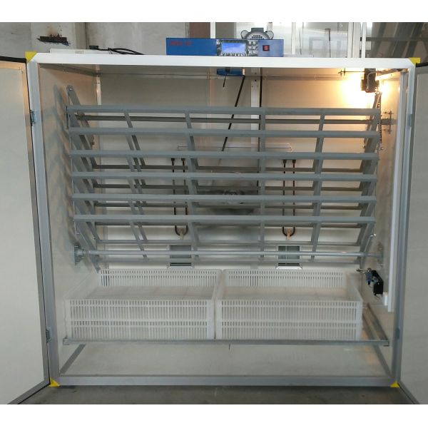 Full Automatic Egg Incubator with Ventilation System, Humidity Range 50-80%, and Lightweight 5kg Design