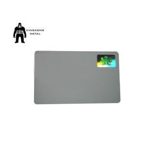 China High Quality Anti-Counterfeiting Laser Hologram Label Plastic Membership Card supplier