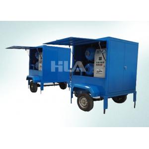 China Fully Automatic Vacuum Transformer Mobile Oil Purifier For Outdoor Work supplier