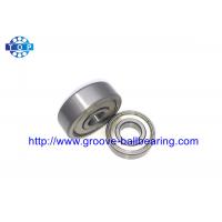 Miniature 6000 ZZ Industrial Ball Bearings 6000zz Gcr15 Steel Material For Ceiling Fan