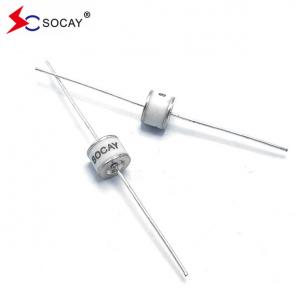 China Lightning Arrester Axial Leaded Ceramic Gas Discharge Tube 600V SC2E8-600ML GDT Electronic Component supplier