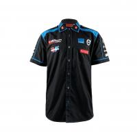 China Gender-Neutral Team Sportswear Polo Shirts Custom Logo Design for Racing Enthusiasts on sale