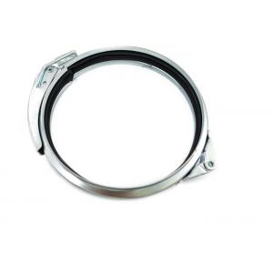 160mm Galvanized Steel Hose Clamp Quick Latch Flange Round Duct