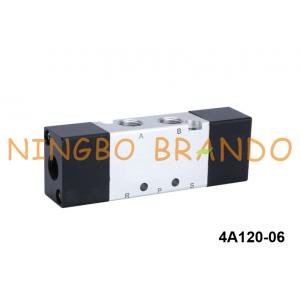 China 4A120-06 Airtac Type Air Pilot Operated Pneumatic Valve 5 Way supplier