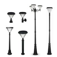 China Modern Outdoor Garden Solar Light , Solar Panel Bollard Lights 3.2V 1600lm on sale