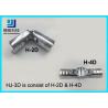 T Shape Vertical Metal Joint Chroming Connector For Industrial Stage HJ-3D