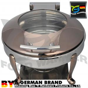China SS 304 Stainless Steel Chafing Dish Durable Easy Cleaning Elegant Appearance supplier