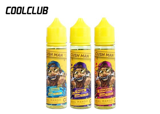 Cush Man 60ml Smoke Liquid Tropical Fruit Banana / Strawberry / Grape Flavors