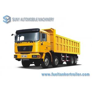 China 380hp / 420hp Heavy Duty Dump Truck Right  Hand Drive Shacman F2000 8x4 50 T supplier