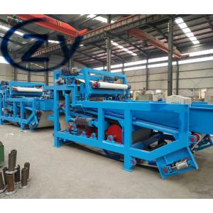 Carbon Steel Belt Press Machinery Low Power Consumption Cassava Fiber Dewatering
